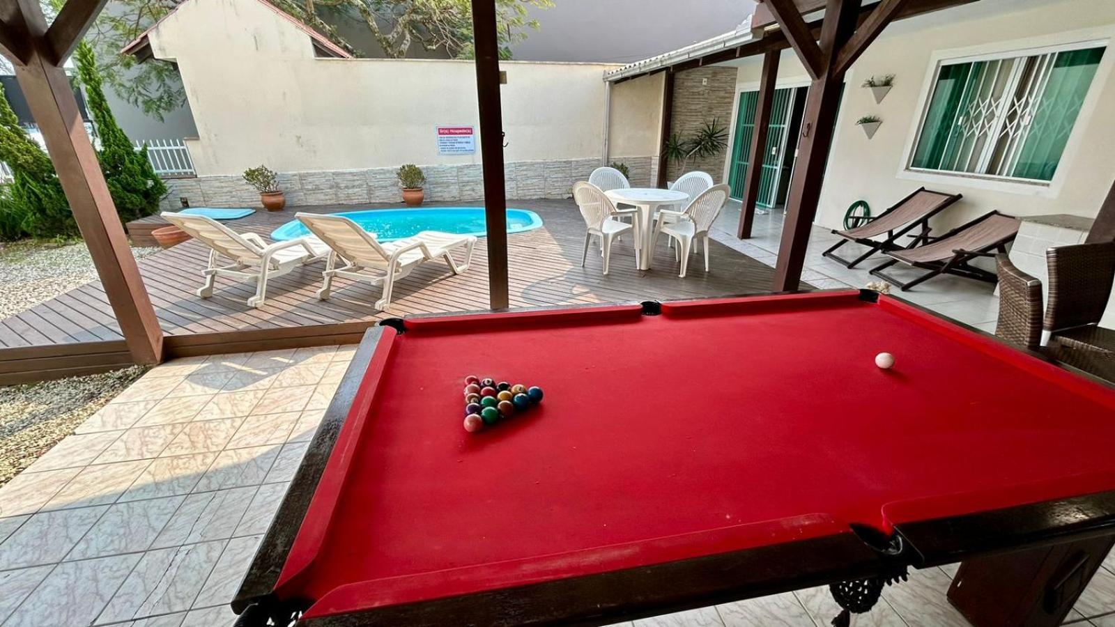 Beto Carrero, CASA DE PRAIA TOP 3Q com Piscina e Area de jogos, com Ar, 3 vagas a 300m da Praia , 600m do Parque Penha (Santa Catarina) Exterior foto
